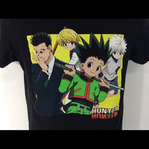 Hunter x Hunter Small T-Shirt Leorio, Kurapika, Gon, Killua Anime - Picture 2 of 5